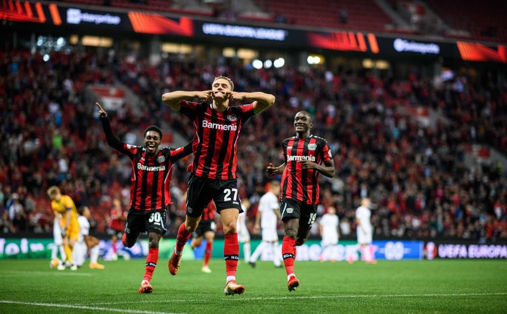 Bayer Leverkusen 2-1 Ferencváros: El gran favorito también lo pasa mal