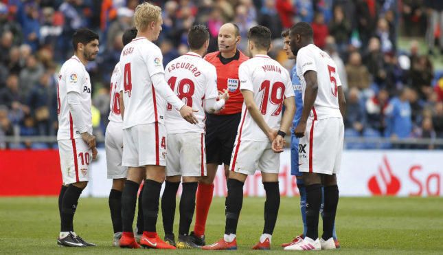 Mateu Lahoz, Soto Grado, Díaz de Mera y Jaime Latre, árbitros de los equipos andaluces en la quinta jornada
