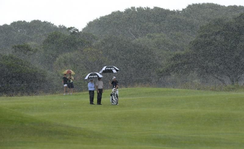 La lluvia fuerza a la cancelación y el torneo queda reducido a 54 hoyos