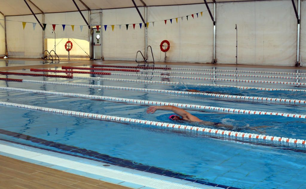 Comienza la transformación de las piscinas climatizadas en el SADUS