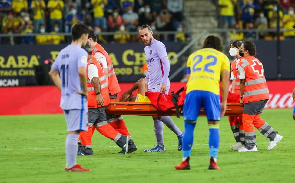 Preocupación en el Cádiz ante la gravedad de la lesión de Fali