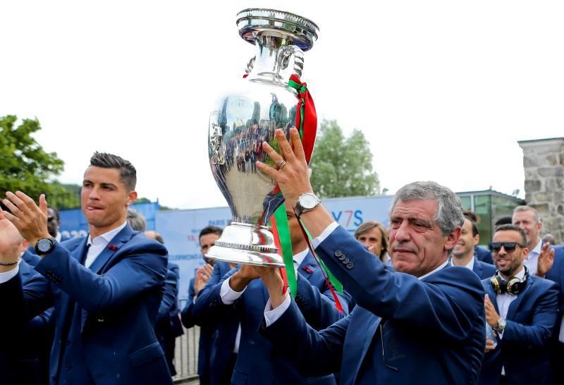 Fernando Santos, siete años de gloria para Portugal