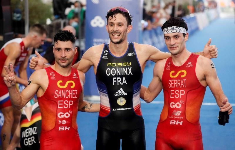Coninx gana el oro, los españoles Sánchez y Serrat, plata y bronce europeo