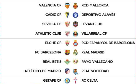 Horarios para Sevilla FC y Real Betis en la jornada 10 de LaLiga