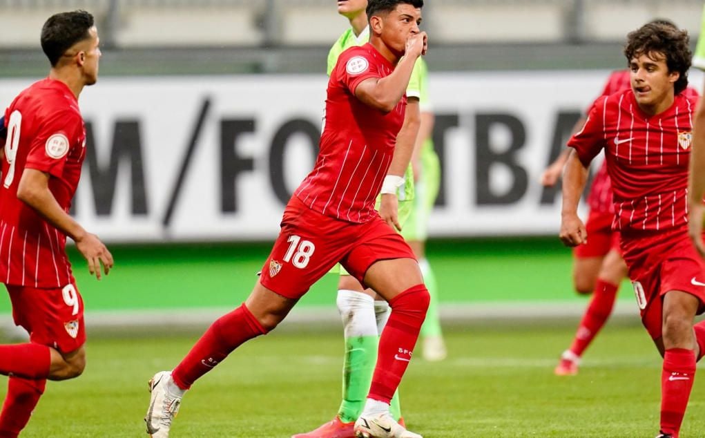 El Sevilla FC Juvenil rasca un empate en su visita al Wolfsburgo (1-1) en la UEFA Youth League
