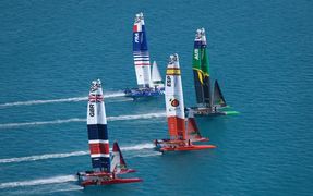 Cádiz, lista para acoger a los catamaranes voladores de SailGP