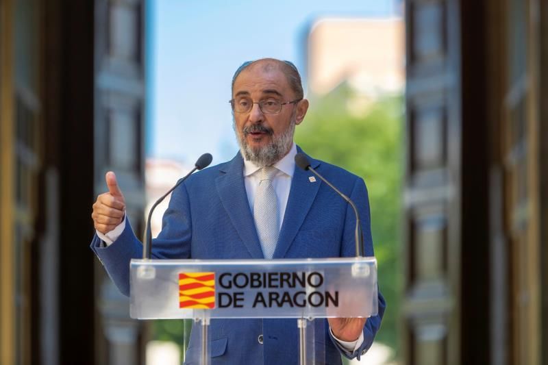 Lambán confía en salvar el "escollo" con Cataluña para los JJOO 2030