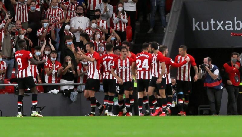 1-0. Un gol de Raúl García permite al Athletic dormir en Europa