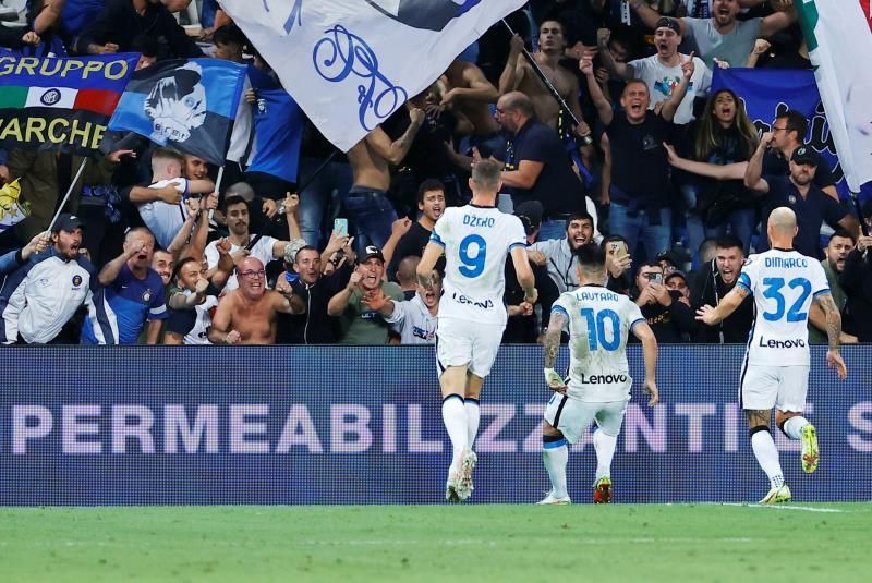 Dzeko y Lautaro rescatan al Inter