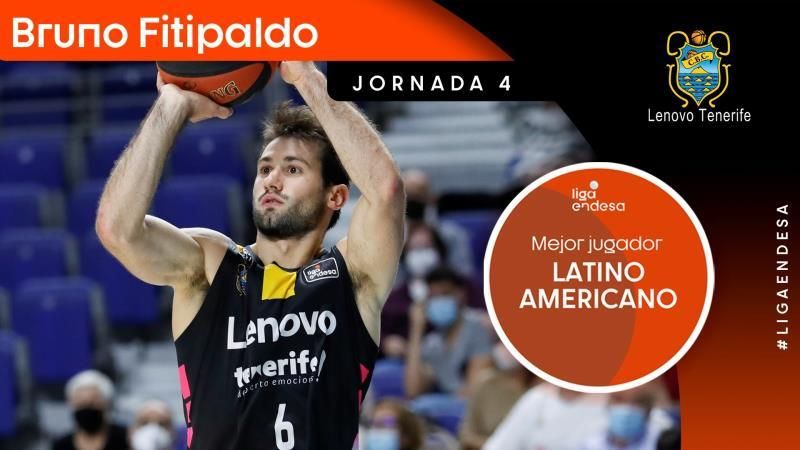 Fitipaldo, Mejor Latinoamericano de la cuarta jornada