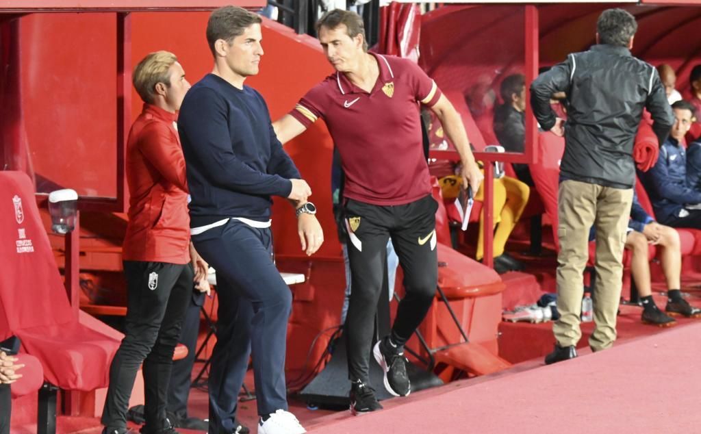 Robert Moreno, feliz con su Granada: "Anulamos al Sevilla, un gran rival que llegaba imbatido"