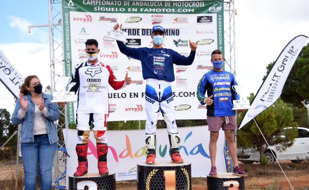 Excelente regreso del sevillano José Antonio Aparicio en el andaluz de motocross