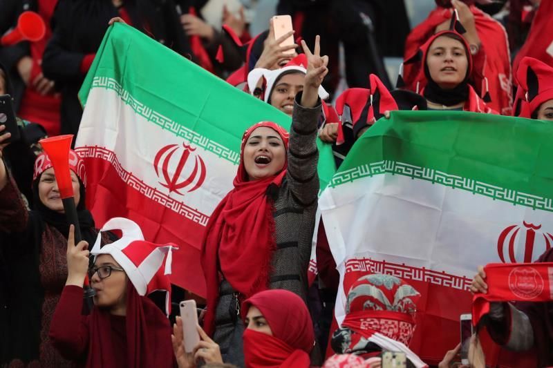 Las iraníes no saben aún si pueden asistir a los partidos de fútbol