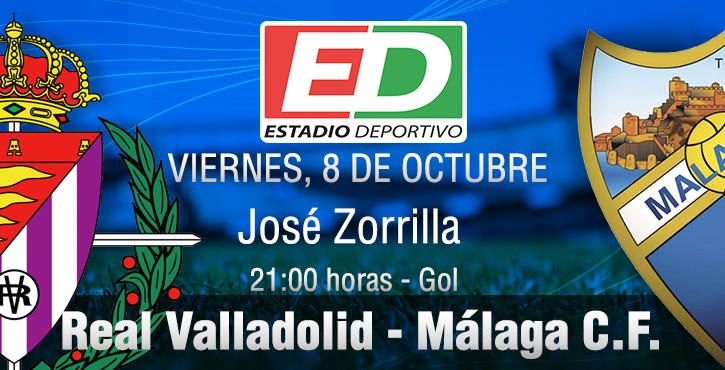 El Málaga desea estrenarse con victoria a domicilio ante un Valladolid plagado de bajas