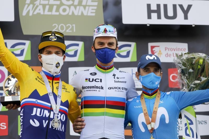 Valverde, frente a Roglic y Alaphilippe en Lombardía para cerrar la temporada