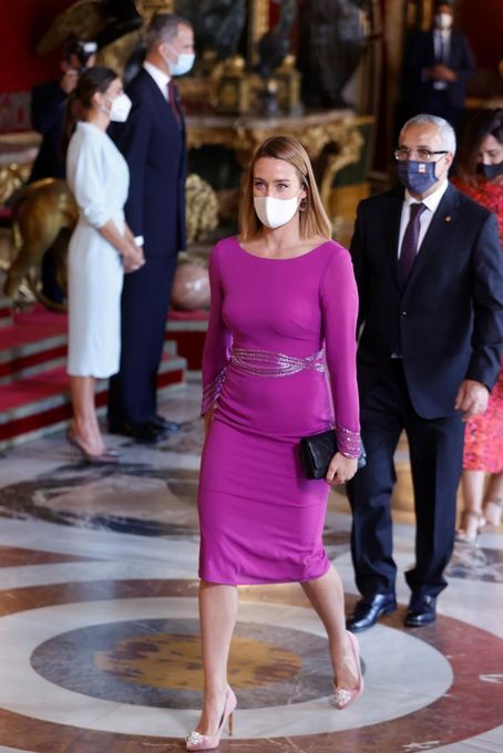 Mireia Belmonte, representante de los deportistas en la recepción de los reyes