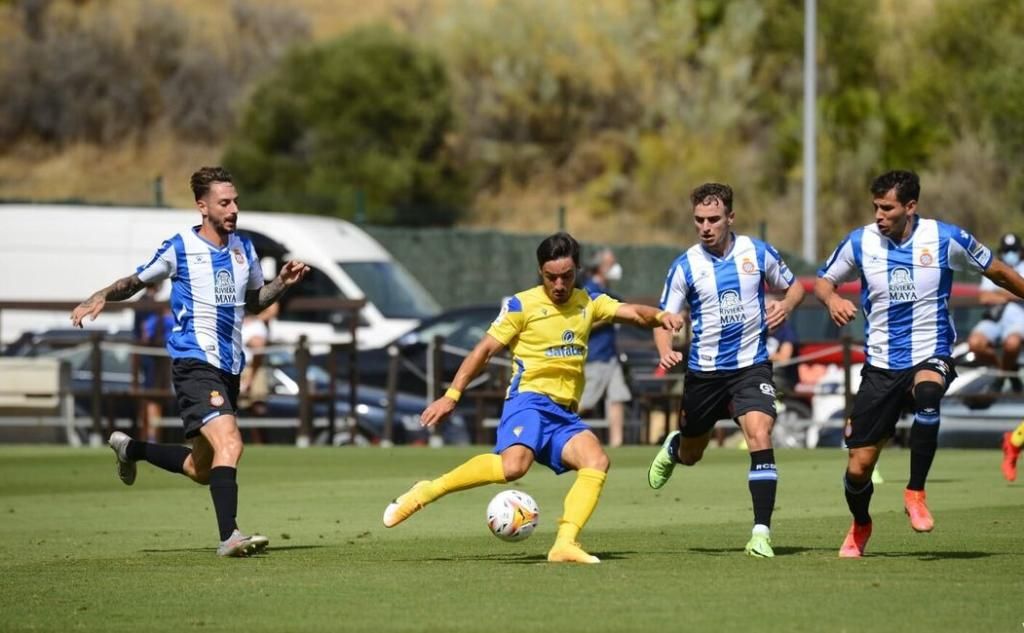 Tres triunfos del Cádiz y seis derrotas en sus visitas al Espanyol