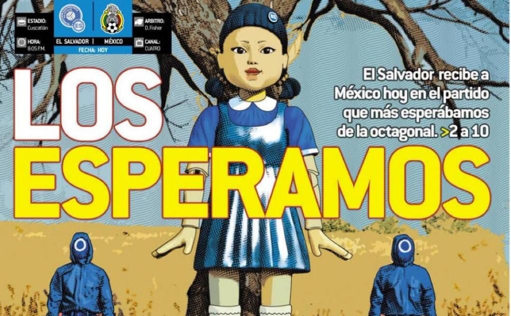 'El juego del calamar' se cuela en la visita a El Salvador del bético Guardado con México