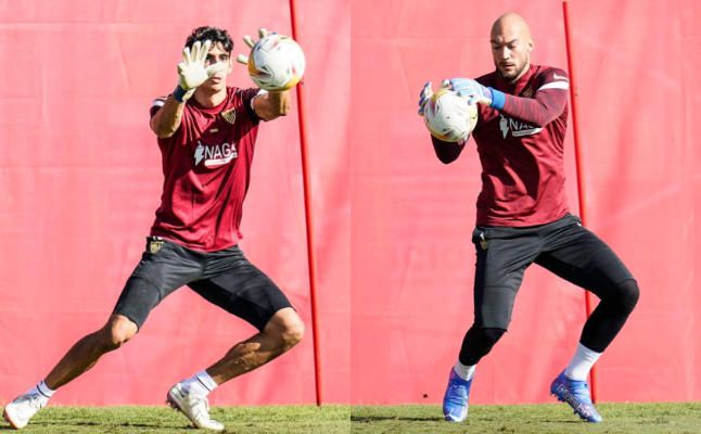 Bono analiza la competencia con Dmitrovic, menor de la esperada, y los retos de este Sevilla