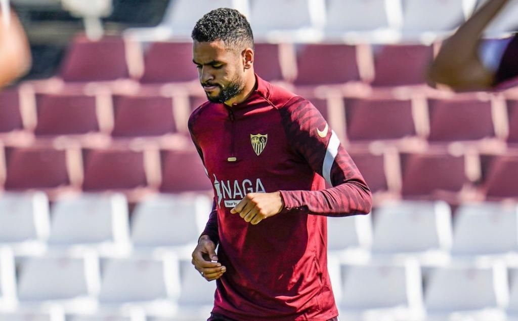 En-Nesyri, la gran novedad en el primer entrenamiento semanal del Sevilla FC