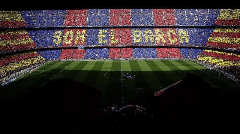 El Camp Nou lucirá un mosaico en el clásico