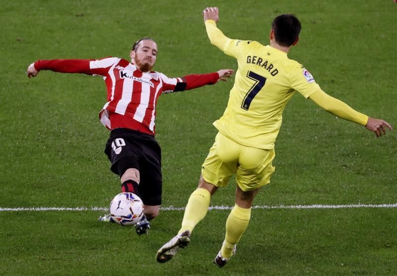 Un triunfo en las últimas nueve visitas del Villarreal al Athletic