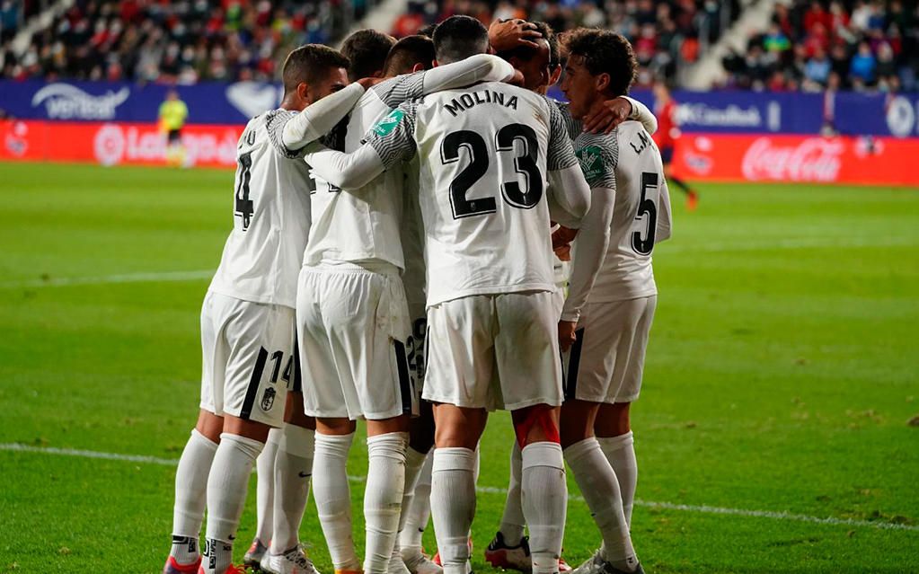Osasuna 1-1 Granada: La reacción nazarí da otro paso más