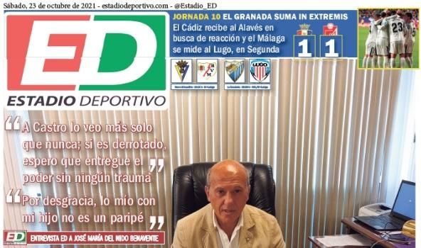 La portada de ESTADIO