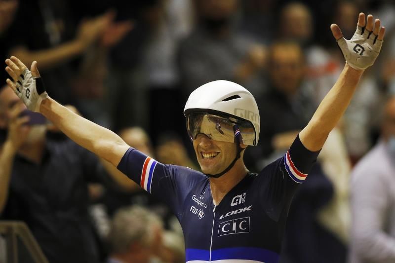 Sebastián Mora, cuarto en la puntuación de los Mundiales de Roubaix
