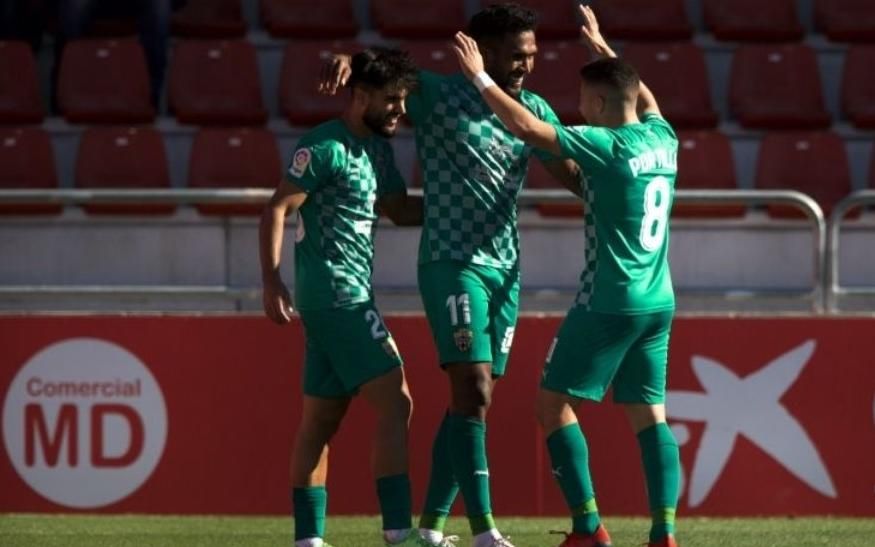 Mirandés 1-4 Almería: Dyego Sousa, otro 'cañón' para el líder