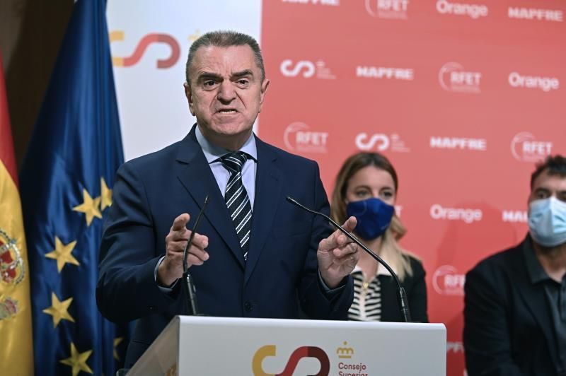 Franco destaca partida de 55,8 millones de euros para federaciones y subida COE y CPE