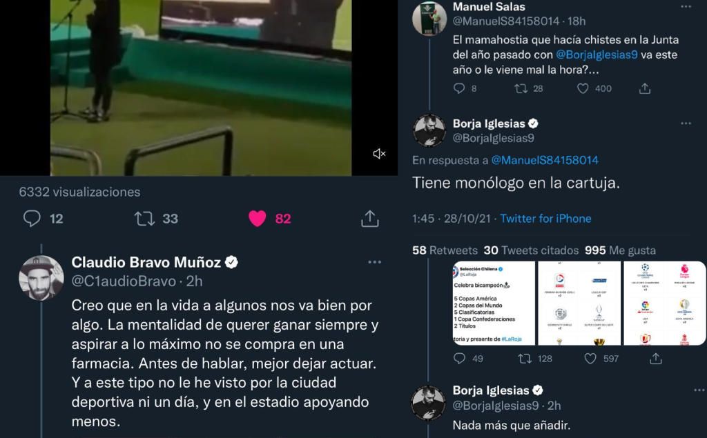 Borja y Bravo se acuerdan del accionista que censuró sus fichajes en la pasada junta