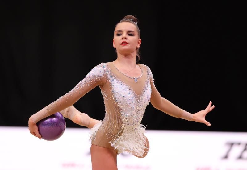 Dina Averina, primera tetracampeona mundial de la historia de la rítmica