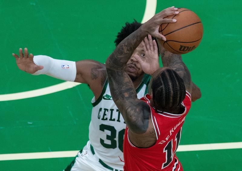 114-128. DeRozan brilla con 37 puntos y los Bulls asaltan a los Celtics en el TD Garden