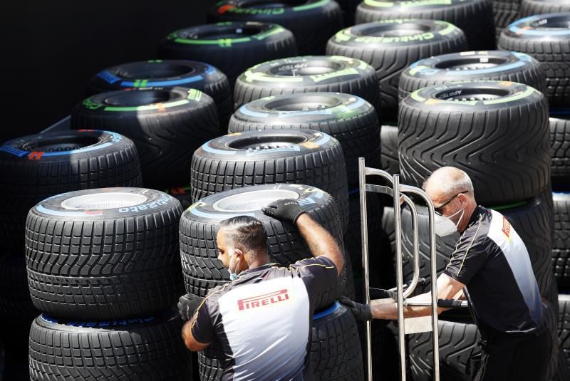 Neumáticos medios en el regreso de la F1 a México
