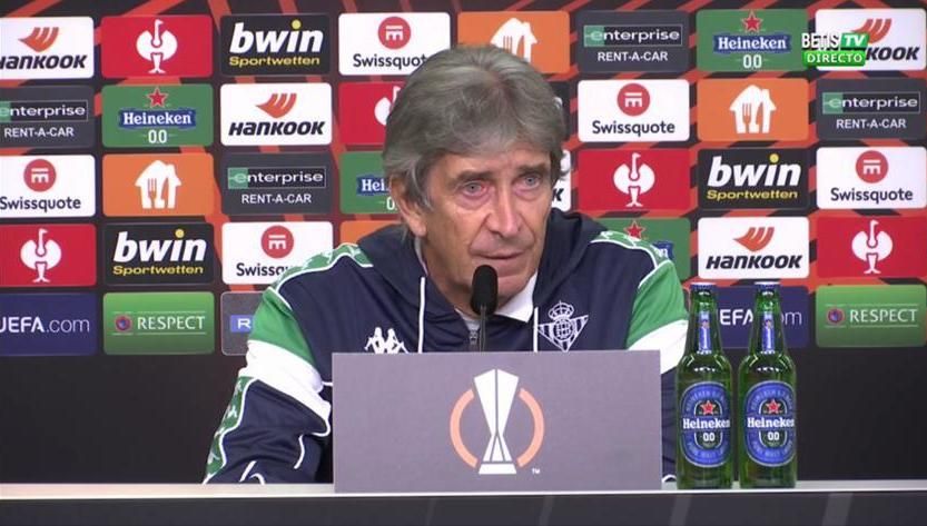 Pellegrini, sobre el Bayer, Fekir, el derbi y las rotaciones