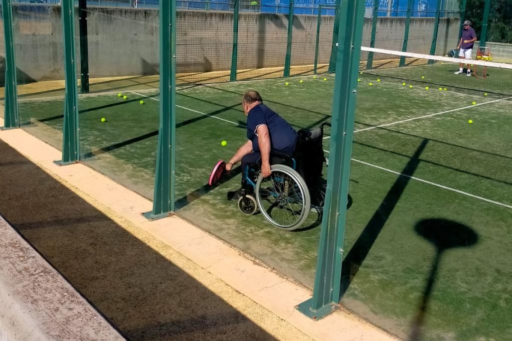Pádel inclusivo en el SADUS