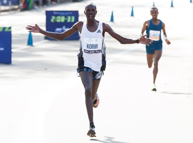 El keniano Albert Korir gana su primer Maratón de Nueva York