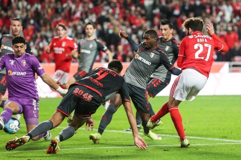 6-1. El Benfica barre al Braga