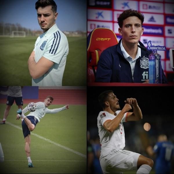 Los cuatro malaguistas de la selección española