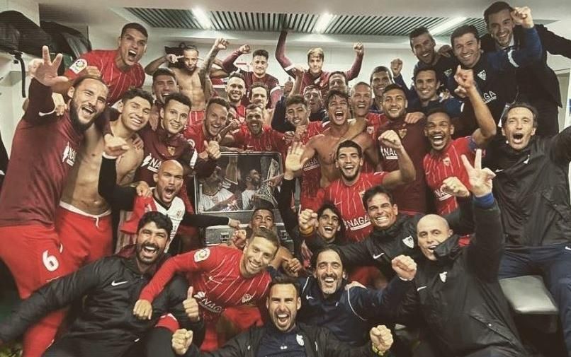 El recuerdo a Reyes y Puerta tras la victoria del Sevilla en el derbi