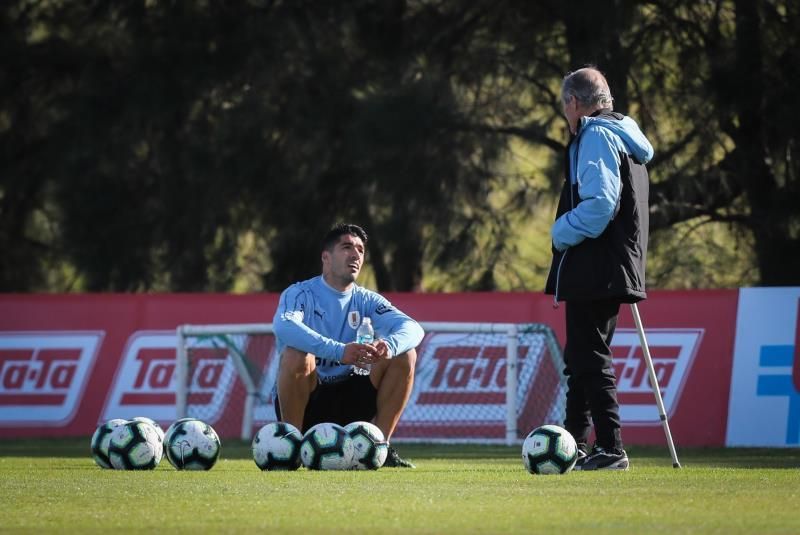 Luis Suárez y Giménez denuncian que no hay "memoria" en el fútbol uruguayo