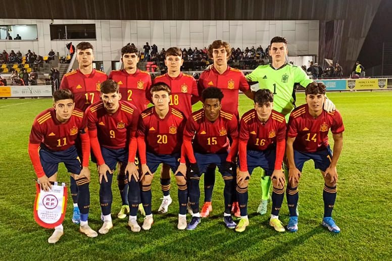 Selección de fútbol sub-19 de dinamarca - españa sub-19