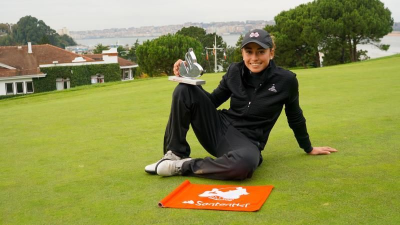 Moyano se impone en Pedreña y se proclama campeona del Santander Golf Tour