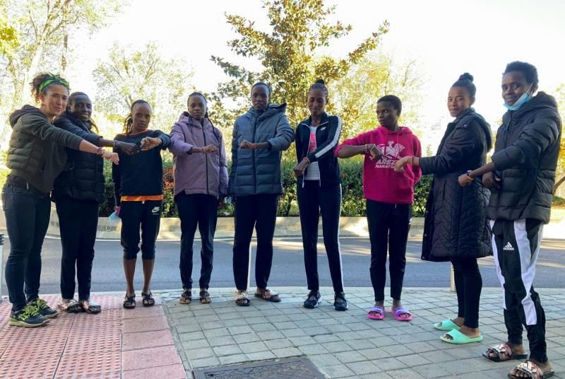 Las atletas kenianas lucirán una pulsera contra la violencia de género y en homenaje a Tirop