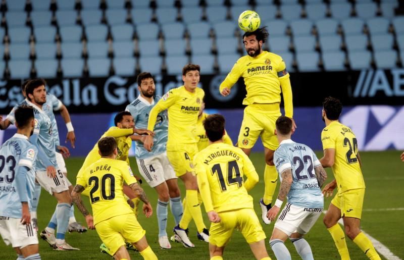 El Villarreal goleó por 0-4 al Celta en su última visita a Balaídos