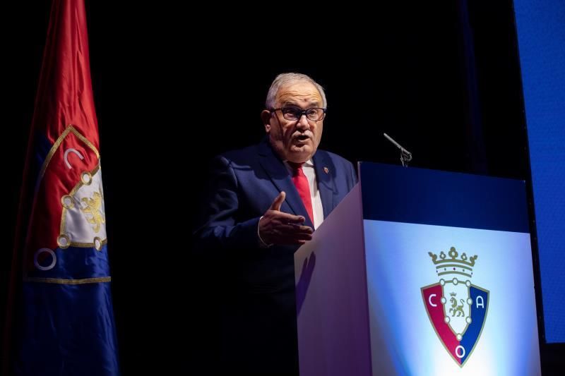 Luis Sabalza, candidato único a la presidencia de Osasuna