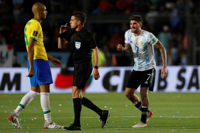 La Conmebol suspende a los árbitros de los partidos Brasil-Colombia y Argentina-Brasil