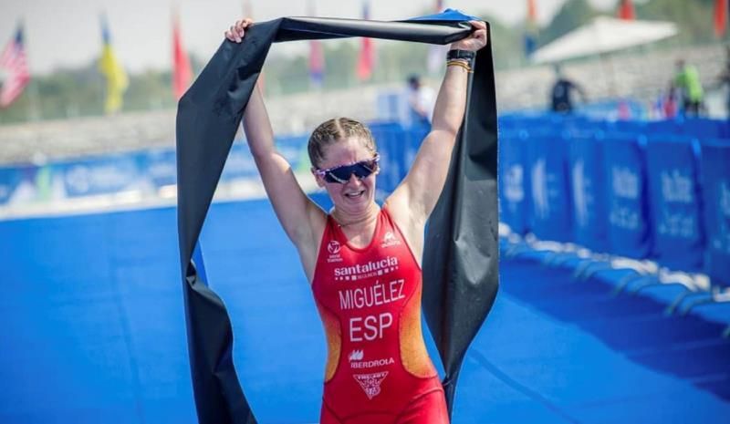 Andrea Miguélez, la nueva perla del triatlón paralímpico español