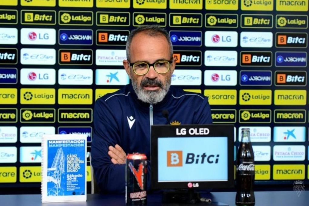 Cervera, sobre el Getafe-Cádiz: "Para mí sigue siendo demasiado pronto para hablar de partido importante por la salvación"